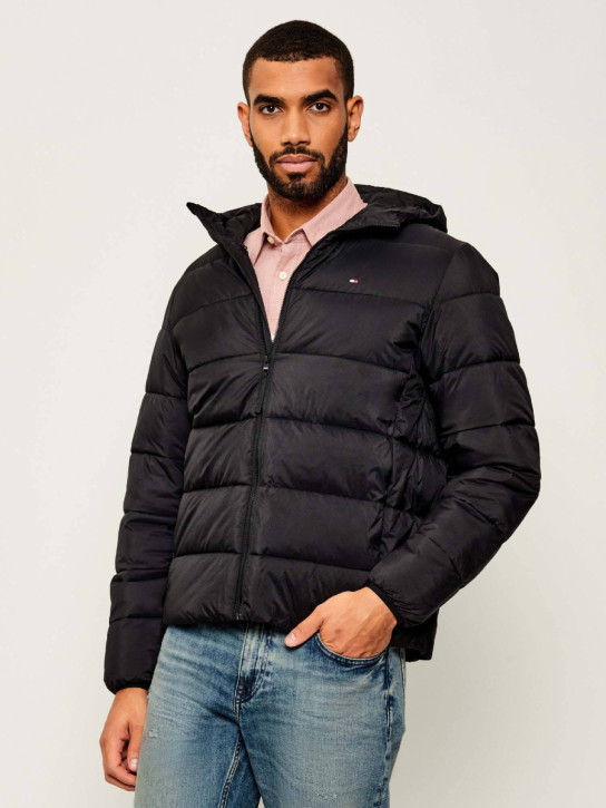 Tommy Hilfiger pánská černá bunda