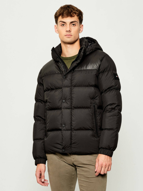 Tommy Hilfiger pánská černá bunda