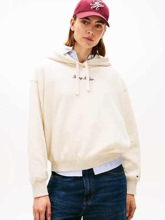 Tommy Hilfiger dámská béžová mikina