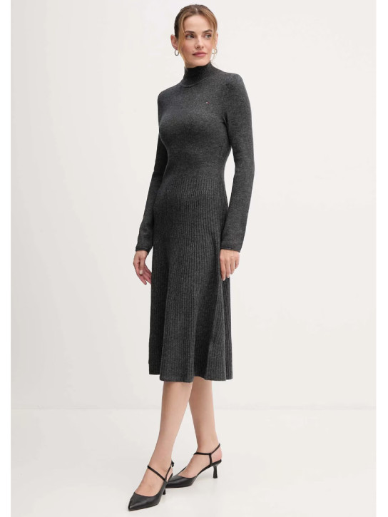 Tommy Hilfiger dámské šedé šaty