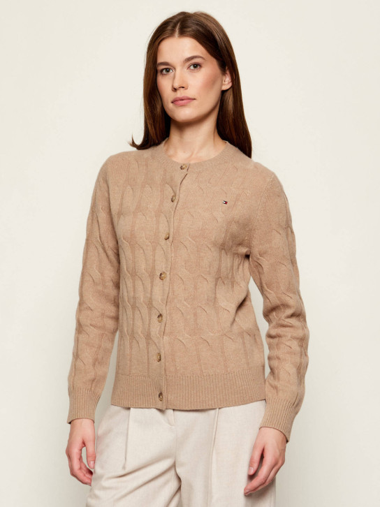 Tommy Hilfiger dámský béžový svetr