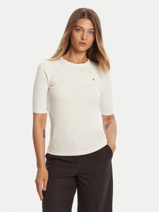 Tommy Hilfiger dámské bílé tričko