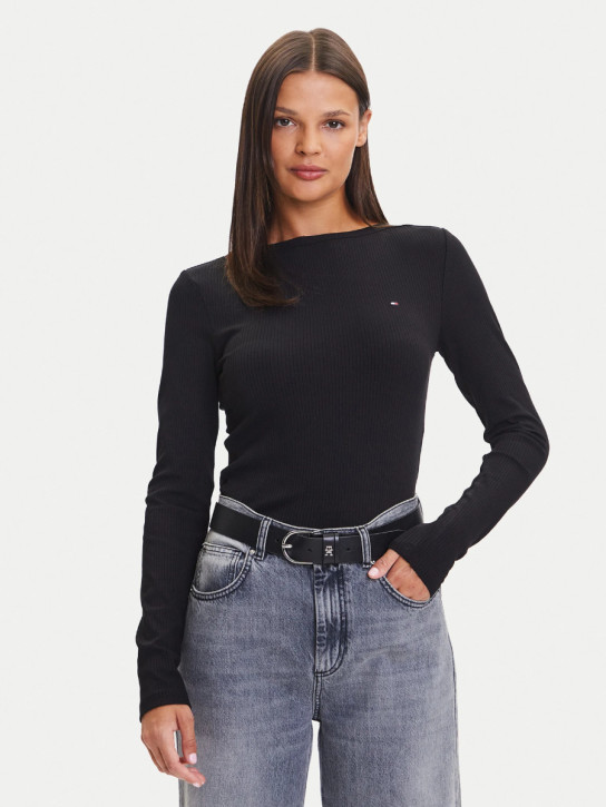 Tommy Hilfiger dámské černé tričko