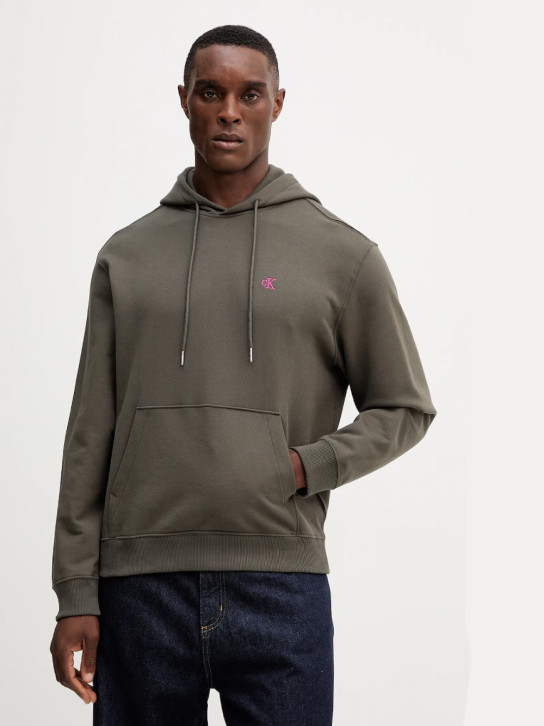 Calvin Klein pánská khaki mikina