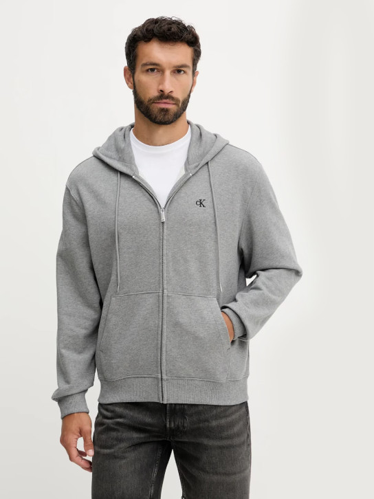 Calvin Klein pánská šedá mikina