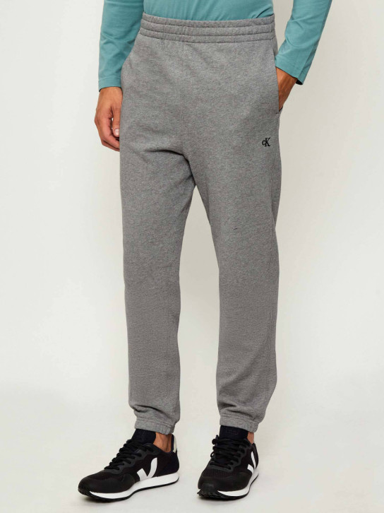Calvin Klein pánské šedé tepláky