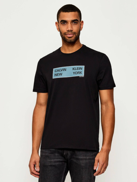 Calvin Klein pánské černé tričko