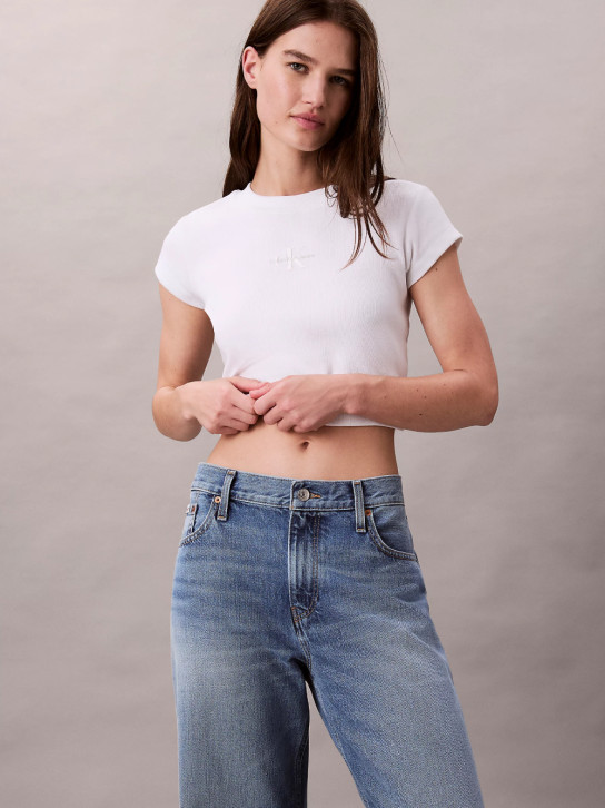 Calvin Klein dámské modré  džíny