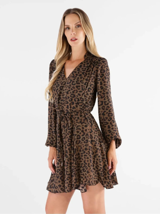 Guess dámské šaty se zvířecím vzorem