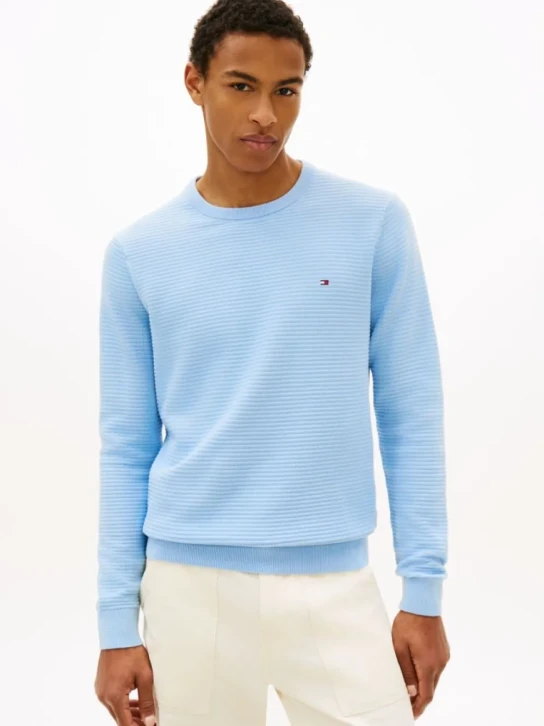 Tommy Hilfiger pánský modrý svetr