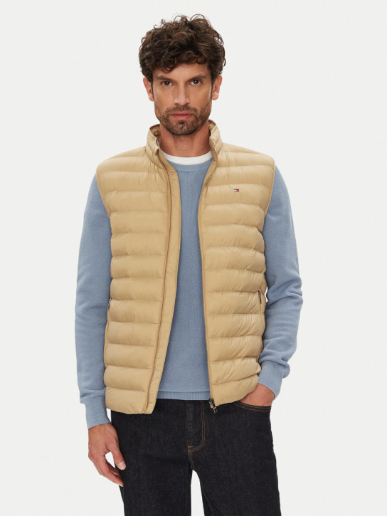 Tommy Hilfiger pánská béžová vesta