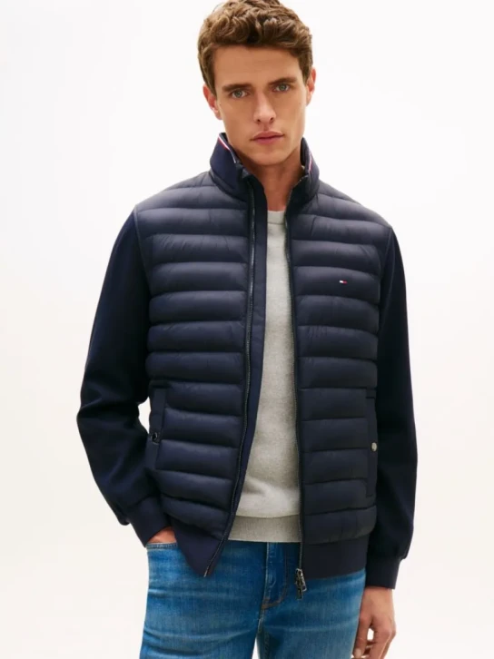 Tommy Hilfiger pánská tmavě modrá bunda