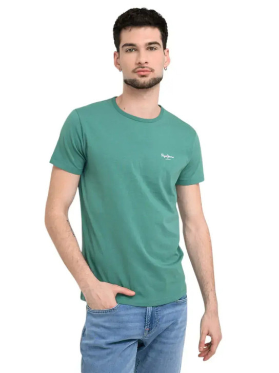 Pepe Jeans pánské zelené tričko