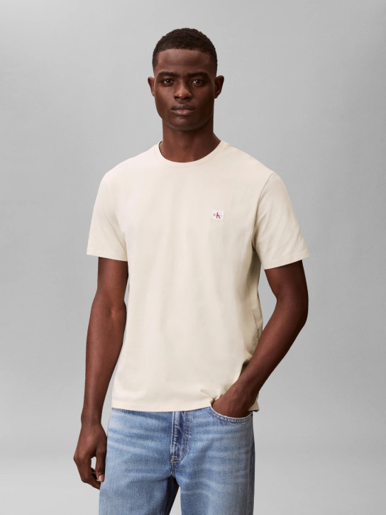 Calvin Klein pánské béžové tričko