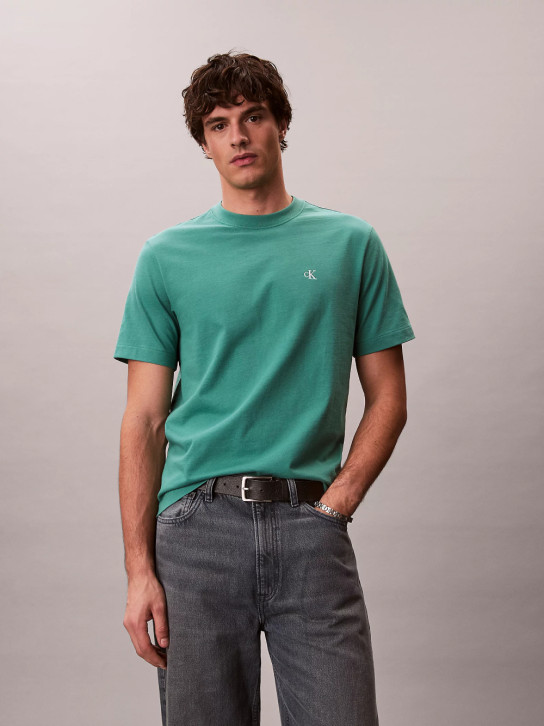 Calvin Klein pánské zelené tričko