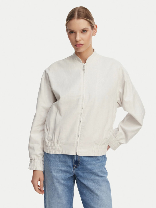 Calvin Klein dámská béžová bunda