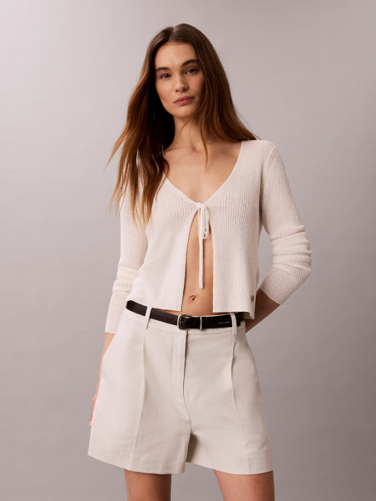 Calvin Klein dámské krémové šortky