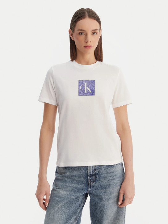 Calvin Klein dámské bílé tričko