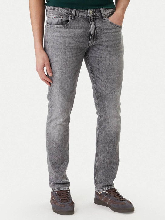Tommy Jeans pánské šedé džíny