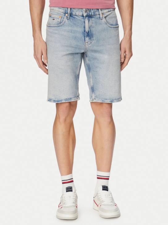 Tommy Jeans pánské modré džínové šortky