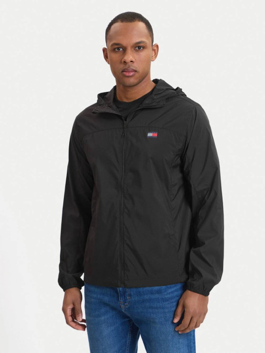 Tommy Jeans pánská černá přechodová bunda