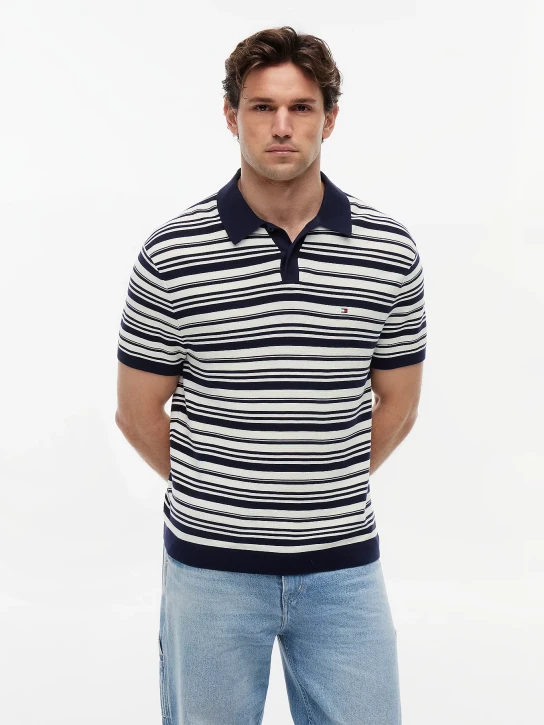 Tommy Hilfiger pánské pruhované polo tričko
