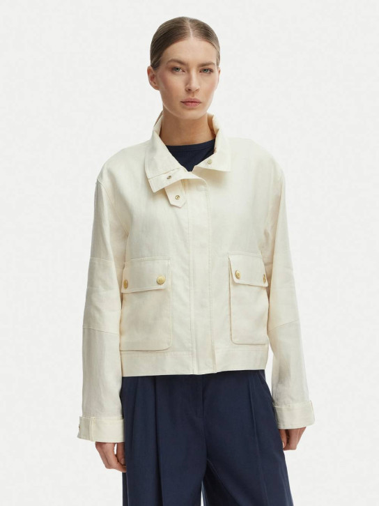 Tommy Hilfiger dámská lněná bunda