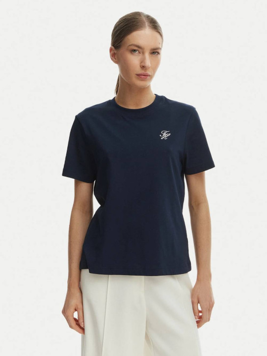 Tommy Hilfiger dámské tmavě modré tričko