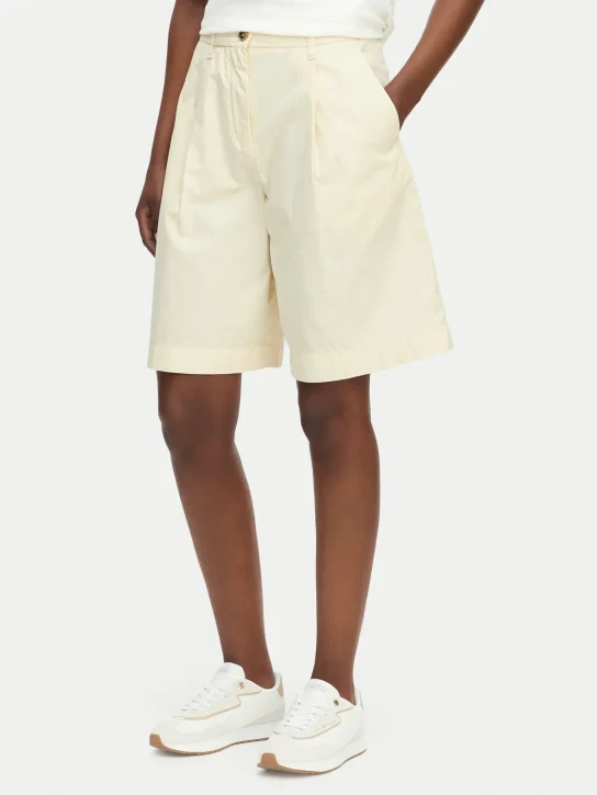 Tommy Hilfiger dámské krémové šortky