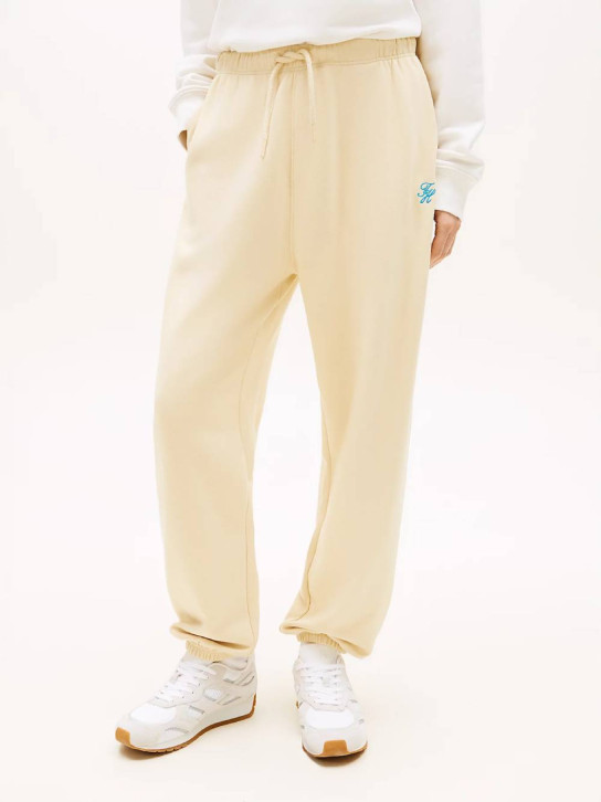 Tommy Hilfiger dámské béžové tepláky 