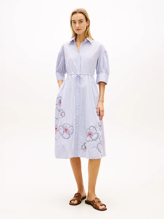 Tommy Hilfiger dámské pruhované šaty