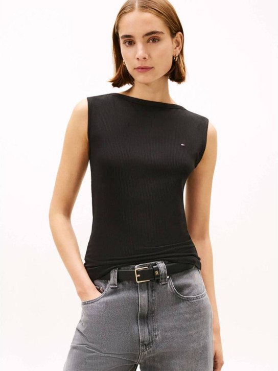Tommy Hilfiger dámské černé tílko