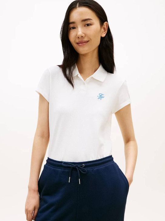 Tommy Hilfiger dámská bílé polo třičko