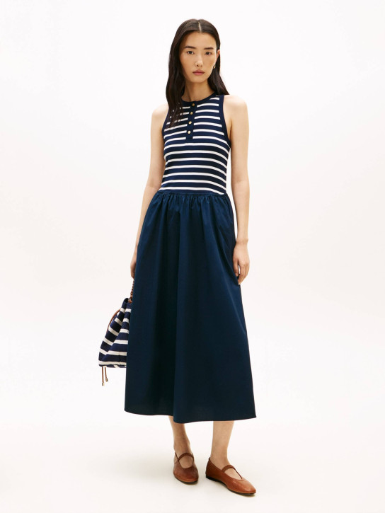 Tommy Hilfiger dámské tmavě modré šaty