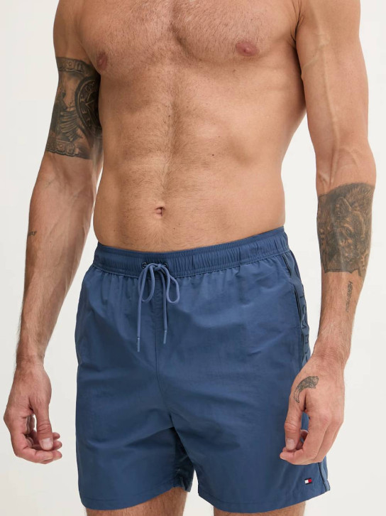 Tommy Hilfiger pánské modré plavky 