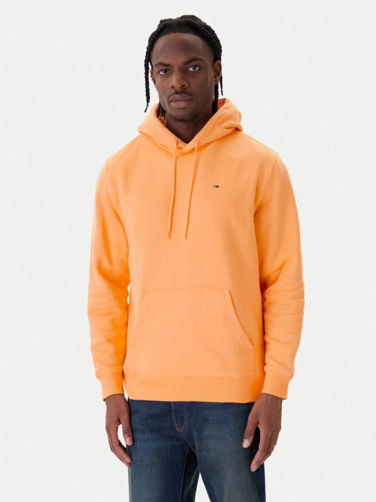 Tommy Jeans pánská oranžová mikina