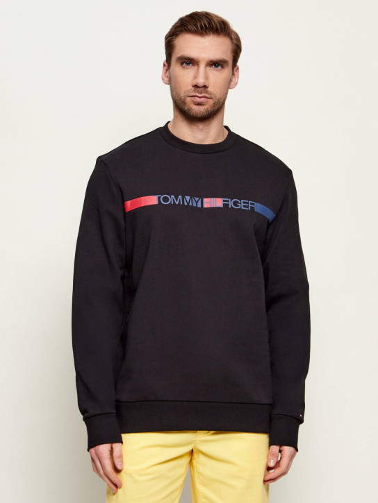 Tommy Hilfiger pánská černá mikina