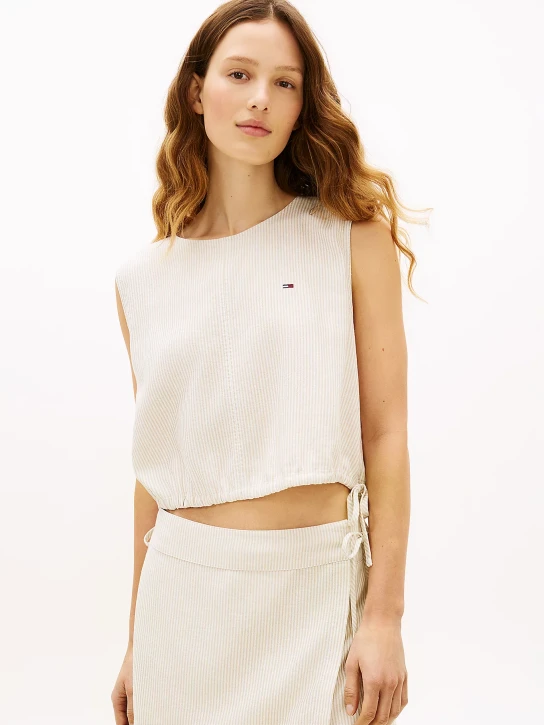 Tommy Jeans dámská pruhovaná halenka