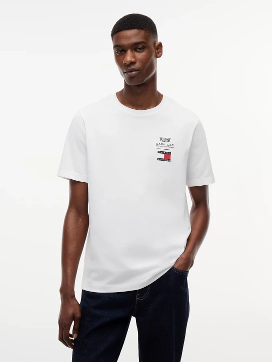Tommy Hilfiger pánské bílé tričko