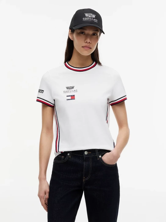 Tommy Hilfiger dámské bílé tričko