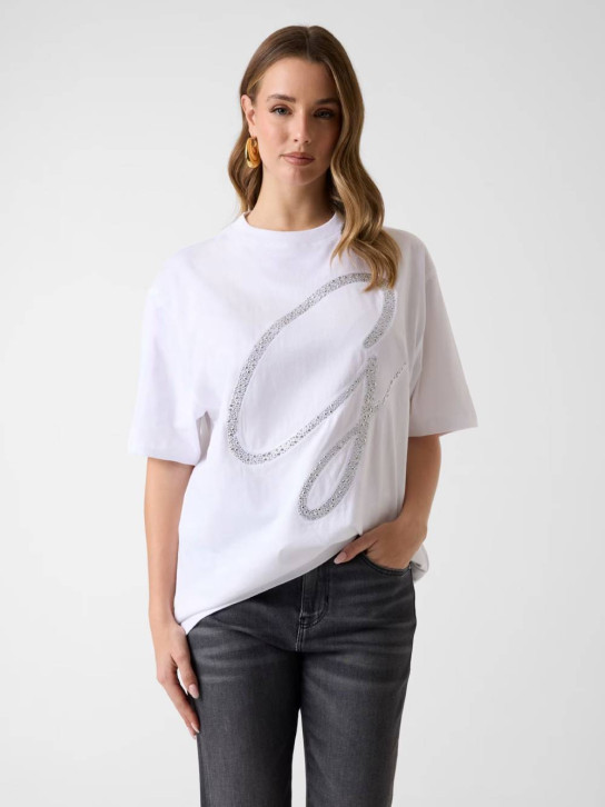 Guess dámské bílé tričko