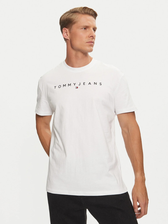 Tommy Jeans pánské bílé tričko