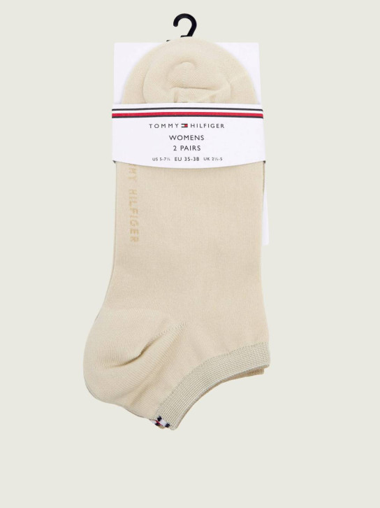 Tommy Hilfiger dámské béžové ponožky 
