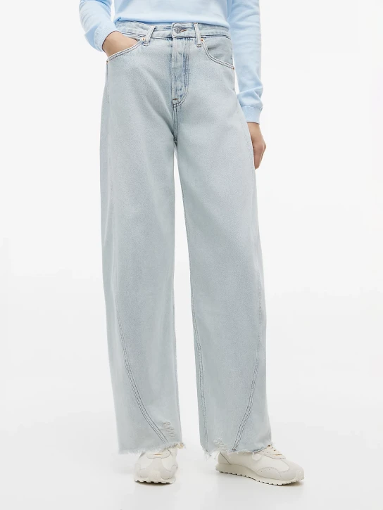 Tommy Jeans dámské světle modré džíny