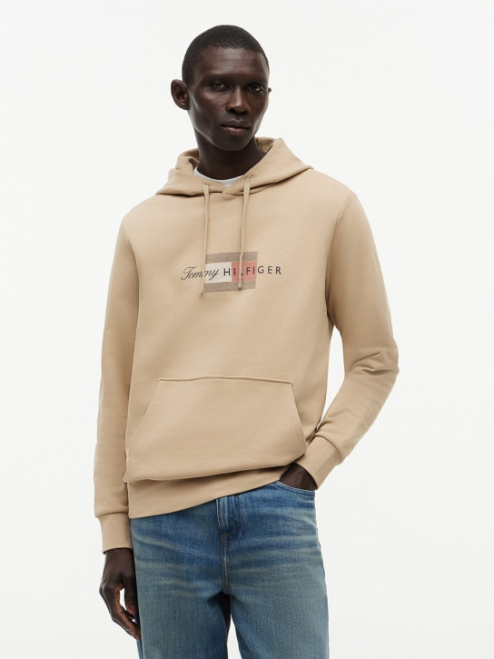 Tommy Hilfiger pánská béžová mikina