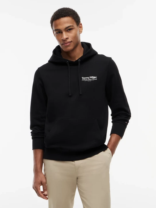 Tommy Hilfiger pánská černá mikina