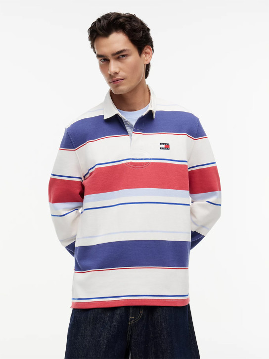 Tommy Jeans pánská pruhovaná mikina