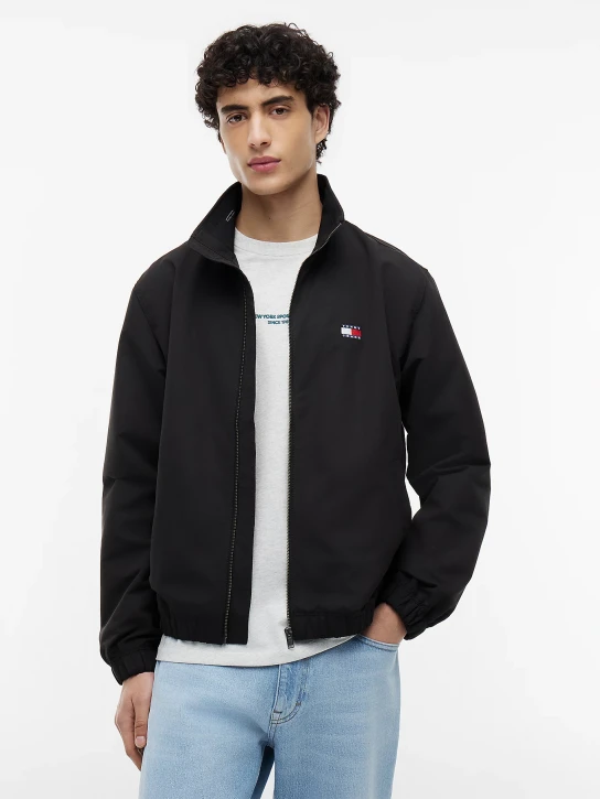 Tommy Jeans pánská černá bunda