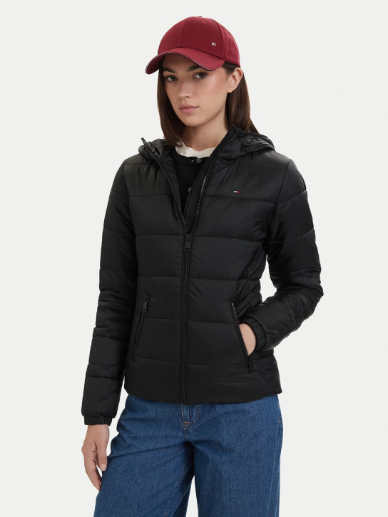 Tommy Jeans dámská černá bunda