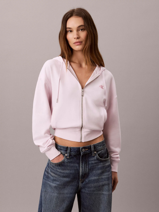 Calvin Klein dámská růžová mikina